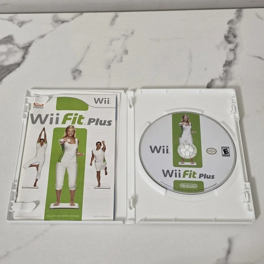 Nintendo Wii Fit Balance Board with Wii Fit Plus Video Game